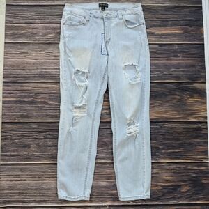 Forever 21+ Distressed Jeans